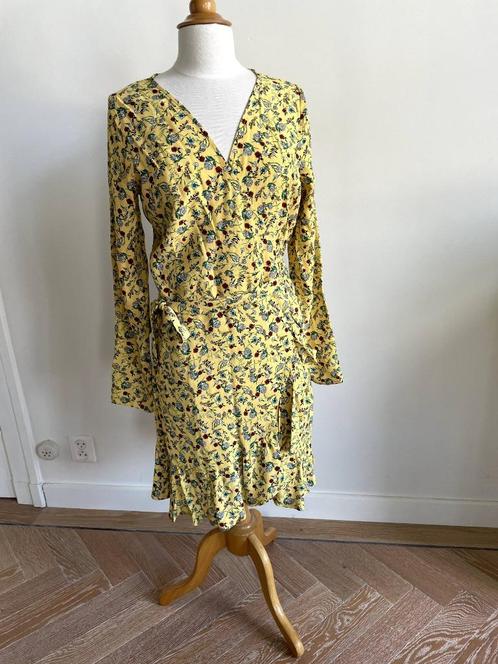 Seven Sisters: Nieuwe zomerse wikkeljurk. Maat XL, Kleding | Dames, Jurken, Nieuw, Maat 46/48 (XL) of groter, Geel, Knielengte