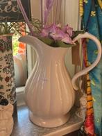 Brocante lampet kan, Wit, Aardewerk of Porselein, Ophalen of Verzenden, Zo goed als nieuw