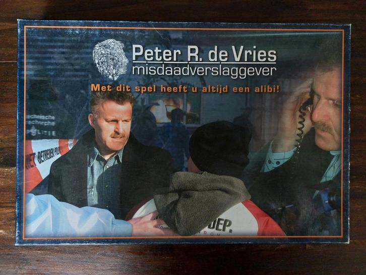 Bordspel Peter R. de Vries, Hobby en Vrije tijd, Gezelschapsspellen | Bordspellen, Zo goed als nieuw, Ophalen of Verzenden