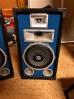 Raveland Speaker - Werkend, met blauw lampje, Gebruikt, 120 watt of meer, Front, Rear of Stereo speakers, Ophalen