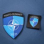 NATO-SUMMIT set navo-top, Verzamelen, Speldjes, Pins en Buttons, Ophalen of Verzenden, Zo goed als nieuw