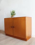  Houten vintage Omnia dressoir. Retro design kast, jaren 80, Ophalen, O, Retro, vintage, design, jaren 80, omnia, 25 tot 50 cm