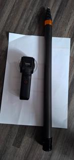 Insta360 one RS 1 inch + Lens Bescherming/3m Stick, Ophalen of Verzenden, Zo goed als nieuw