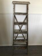 antieke houten keukentrap, Ophalen