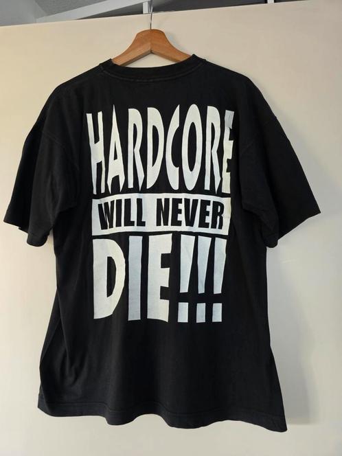 Thunderdome 95 box T-shirt XL Hardcore will never die!!!, Kleding | Heren, T-shirts, Zo goed als nieuw, Maat 56/58 (XL), Zwart