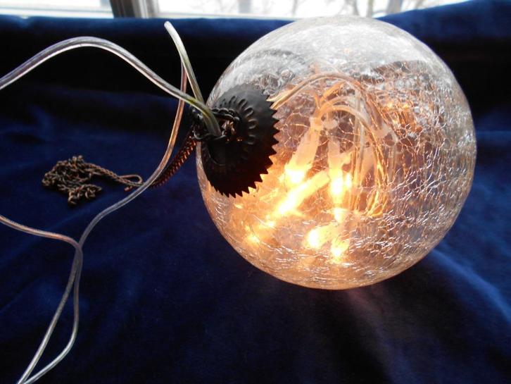 Kerstbal met 10 lampjes als verlichting, nieuwstaat, 1,95., Diversen, Kerst, Nieuw, Ophalen of Verzenden