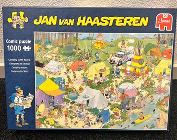 Jan van Haasteren puzzel 1000 stukjes KAMPEREN IN HET BOS beschikbaar voor biedingen