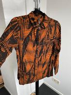 Ned print blouse maat M / 38, Kleding | Dames, Blouses en Tunieken, Oranje, Maat 38/40 (M), Ophalen of Verzenden, Zo goed als nieuw