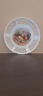 Decoratief Bord Kip - Doorboord Traliewerk, Antiek en Kunst, Ophalen of Verzenden