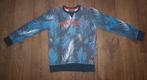 WE Blauwe Trui 'Hang Out' (158-164), Kinderen en Baby's, Kinderkleding | Maat 158, Gebruikt, WE, Trui of Vest, Ophalen of Verzenden
