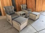 Bretagne lounge hoek rattan grey, Ophalen, 6 zitplaatsen, Nieuw, Loungeset
