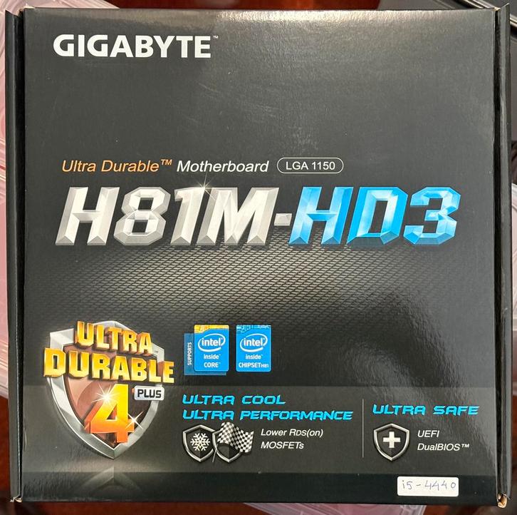 Gigabyte moederbord H81M-HD3 new, Computers en Software, Moederborden, Nieuw, Intel, DDR, Ophalen of Verzenden