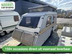Kip KK-400 ENKELE BEDDEN + ZITHOEK + HEFDAK / INRUILPLEIN, Caravans en Kamperen, Caravans, Bedrijf, 500 - 750 kg, Kip