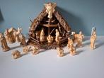 Oude Kerststal met Figuren, Antiek en Kunst, Antiek | Religie, Ophalen