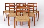 Set van 6 prachtige niels otto møller stoelen model 84, Ophalen, Zo goed als nieuw, Hout, Vijf, Zes of meer stoelen