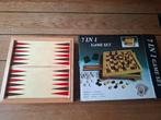spellendoos schaakspel backgammon enz als nieuw, Hobby en Vrije tijd, Gezelschapsspellen | Bordspellen, Ophalen of Verzenden, Zo goed als nieuw