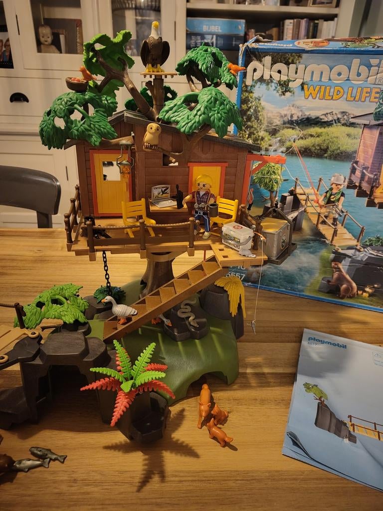 Playmobil Avontuurlijke Boomhut - 5557, Kinderen en Baby's, Speelgoed | Playmobil, Ophalen, Zo goed als nieuw, Complete set