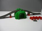 Duplo treinbrug en groene tunnel, Ophalen of Verzenden, Gebruikt, Complete set, Duplo