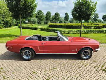 Ford Mustang CONVERTIBLE C CODE NL KENTEKEN (bj 1968) beschikbaar voor biedingen