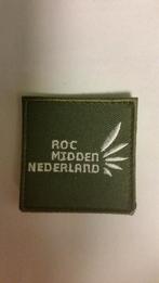 Borstembleem / patch ROC Midden Nederland, Verzenden, Landmacht, Nederland, Embleem of Badge