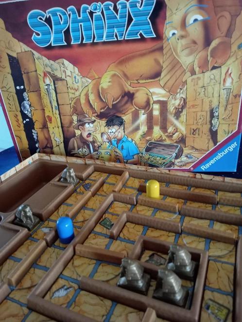 Sphinx, Hobby en Vrije tijd, Gezelschapsspellen | Bordspellen, Gebruikt, Een of twee spelers, Drie of vier spelers, Ophalen of Verzenden