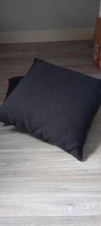 4 Antraciet Kussens - Nieuwstaat 55x55, Ophalen, Nieuw, Vierkant