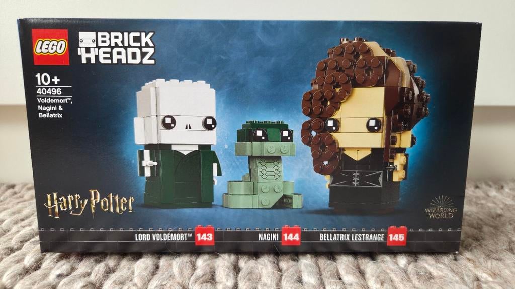 Lego Brickheadz 40496 Voldemort, Nagini en Bellatrix, Ophalen of Verzenden, Nieuw, Complete set, Lego