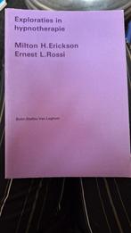 Exploraties in hypnotherapie - Milton H. Erickson, Ophalen of Verzenden, Zo goed als nieuw, Overige onderwerpen, Milton H. Erickson