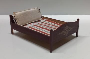 Lundby bed met beddengoed, Kijk, Kies en Koop! beschikbaar voor biedingen