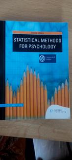 Statistical methods for psychology, Ophalen of Verzenden, Gelezen, Overige onderwerpen, David C. Howell