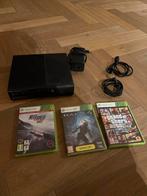 XBOX 360 met GTA V, Halo 4 en NFS Rivals zonder controller, Met games, 360 E, Ophalen of Verzenden, Zo goed als nieuw