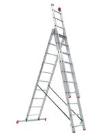 Altrex ladder 3x 10 treden, Doe-het-zelf en Verbouw, Ladders en Trappen, Ladder, Gebruikt, 4 meter of meer, Ophalen