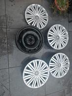 Vw Polo stalen velgen met wildoppen, Auto diversen, Wieldoppen, Ophalen of Verzenden, Gebruikt