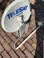 Schotelantenne incl. Tv en aansluitset, Audio, Tv en Foto, Schotelantennes, Ophalen, Gebruikt, Overige merken