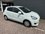 Mitsubishi Space Star 1.0i Bright (bj 2015), Stof, Gebruikt, Zwart, Wit