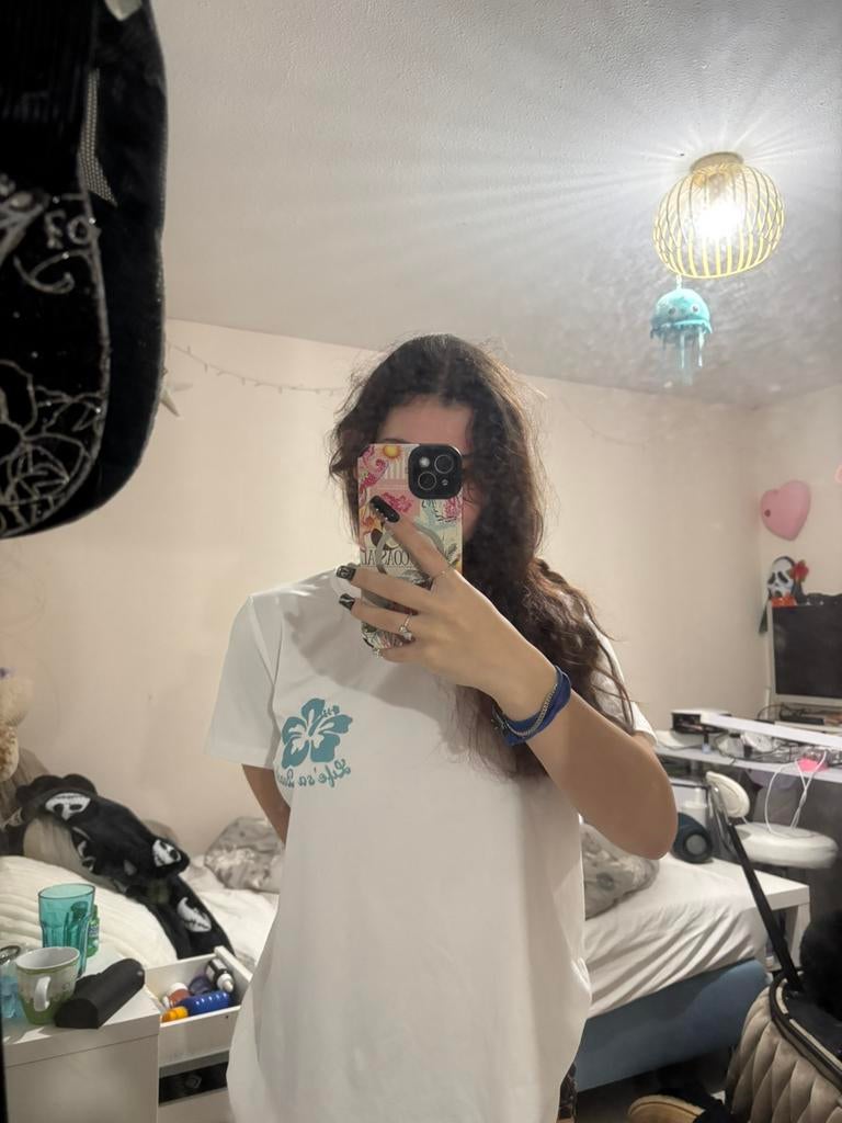Shein shirt maat m, Verzenden, Gedragen, Korte mouw