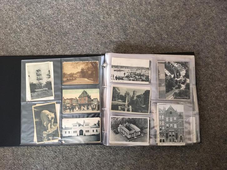 Oude ansichtkaarten, Verzamelen, Ansichtkaarten | Nederland, Gelopen, Zuid-Holland, 1940 tot 1960, Ophalen of Verzenden