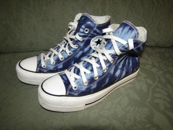 Converse Allstar sneakers blauw met print maat 38 allstars beschikbaar voor biedingen