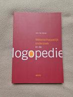John van Borsel - Wetenschappelijk onderzoek in de logopedie, Ophalen of Verzenden, Zo goed als nieuw, John van Borsel
