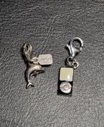 2x ZINZI zilveren (925) bedels / charms; mogen ook per stuk, Zo goed als nieuw, 2 of 3 bedels, Zilver, Ophalen