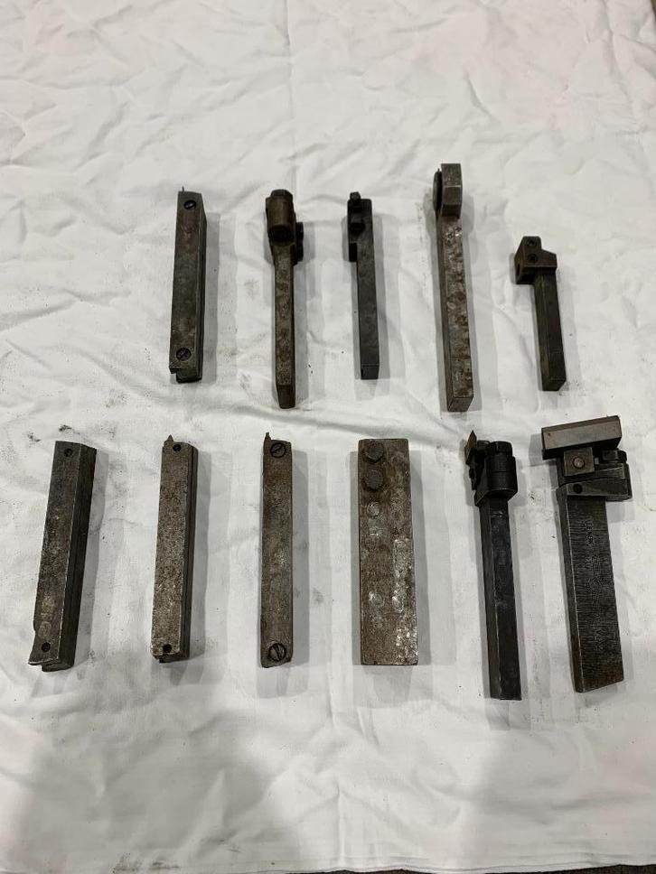 Diverse beitels voor HSS toolbits, Doe-het-zelf en Verbouw, Draaibanken, Gebruikt, Metaaldraaibank, Ophalen of Verzenden