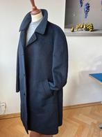 Luxe mantel 100% Alpaca maat XL - ook ophalen in Rotterdam, Maat 52/54 (L), Blauw, Ophalen of Verzenden, Zo goed als nieuw