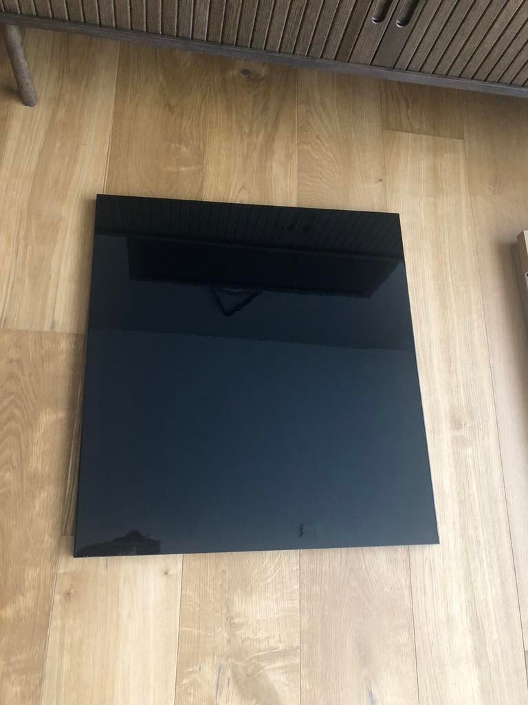 SELSVIKEN Deur, hoogglans zwart, 60x64 cm, Ophalen, 50 tot 100 cm, Zo goed als nieuw, Minder dan 100 cm