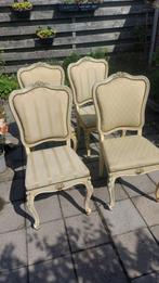 Eettafel stoelen, 4 stuks, Huis en Inrichting, Ophalen, Gebruikt, Wit, Vier