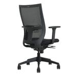 Euroseats Curve Bureaustoel Zwart Netweave NENEN1335, Huis en Inrichting, Bureaustoelen, Zwart, Nieuw, Ophalen of Verzenden, Bureaustoel