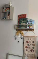 Alphabet wandkleed en kapstok 2x, Ophalen of Verzenden, Zo goed als nieuw