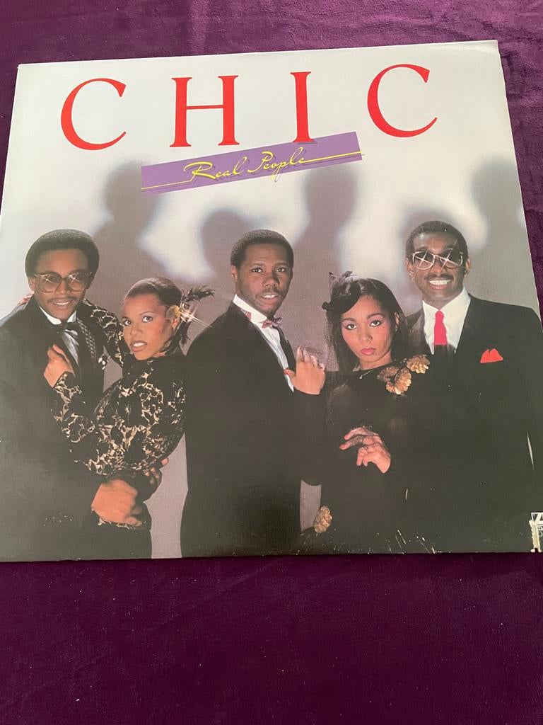 Chic - Real People LP, Cd's en Dvd's, Vinyl | Pop, Ophalen of Verzenden, Gebruikt, 12 inch