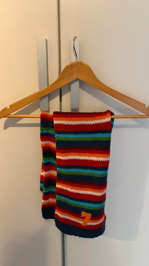 Kleurrijke Hema sjaal - One Size, Ophalen, Zo goed als nieuw, Jongen of Meisje, Sjaal