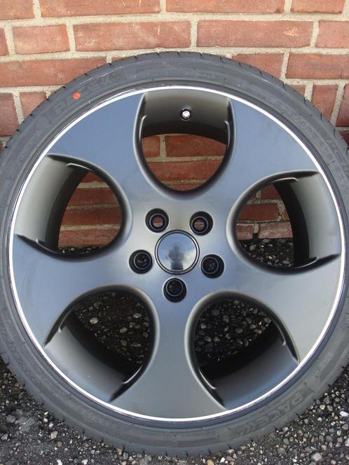 18 Inch GTI Black Velgen en Banden Steek 5x112, Auto-onderdelen, Banden en Velgen, Banden en Velgen, Zomerbanden, 18 inch, 225 mm