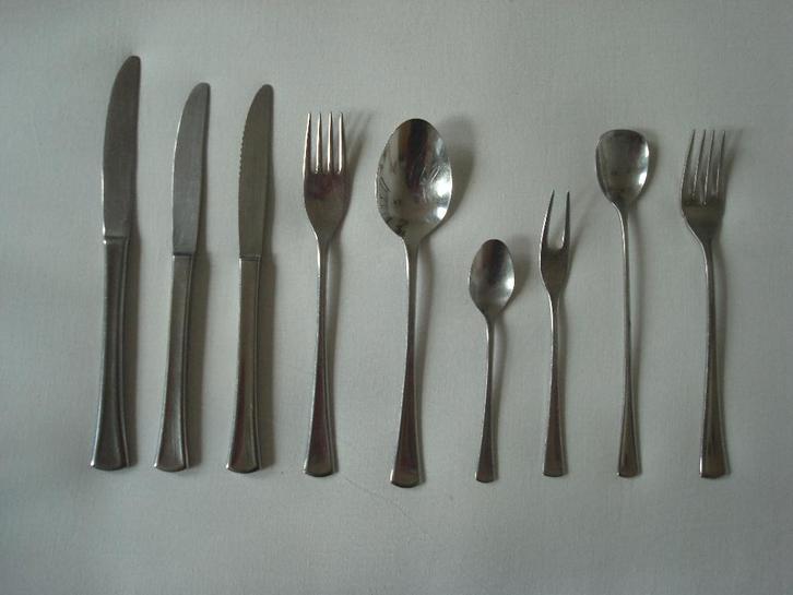 KELTUM 18/8 model  S23 Linde en model S26 Liane of Lianne, Antiek en Kunst, Antiek | Bestek, Ophalen of Verzenden